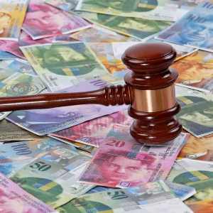 Grafika dekoracyjna porady: Zawieszenie obowiązku płatności rat kredytu frankowego na czas procesu