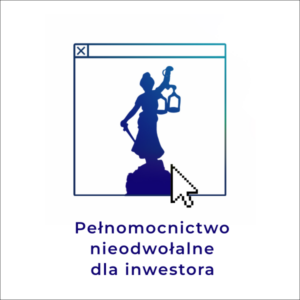 Grafika dekoracyjna porady: Pełnomocnictwo nieodwołalne dla inwestora