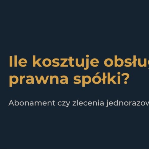Grafika dekoracyjna porady: Ile kosztuje obsługa prawna spółki?