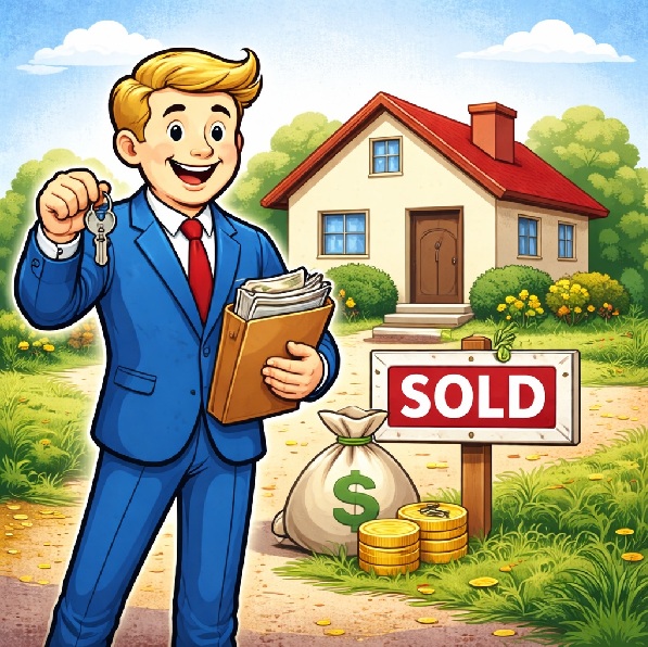 Grafika dekoracyjna porady: Sprzedaż nieruchomości przez spółkę kapitałową – uchwała wspólników a rola prokurenta