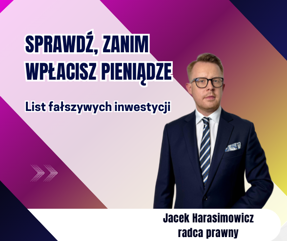 Grafika dekoracyjna porady: Uważaj na fałszywe platformy inwestycyjne i brokerów